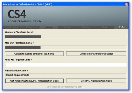 adobe cs6 master collection serial keygen for mac